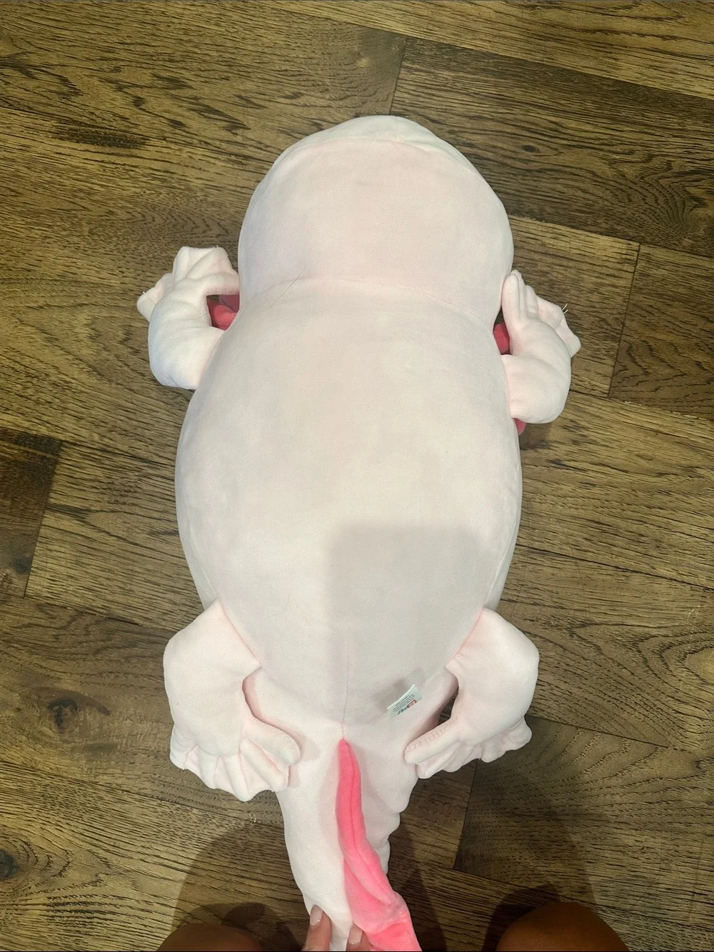 Super Soft Plush Pink Axolotl Stuffed Animal - Soft Cuddly Toy